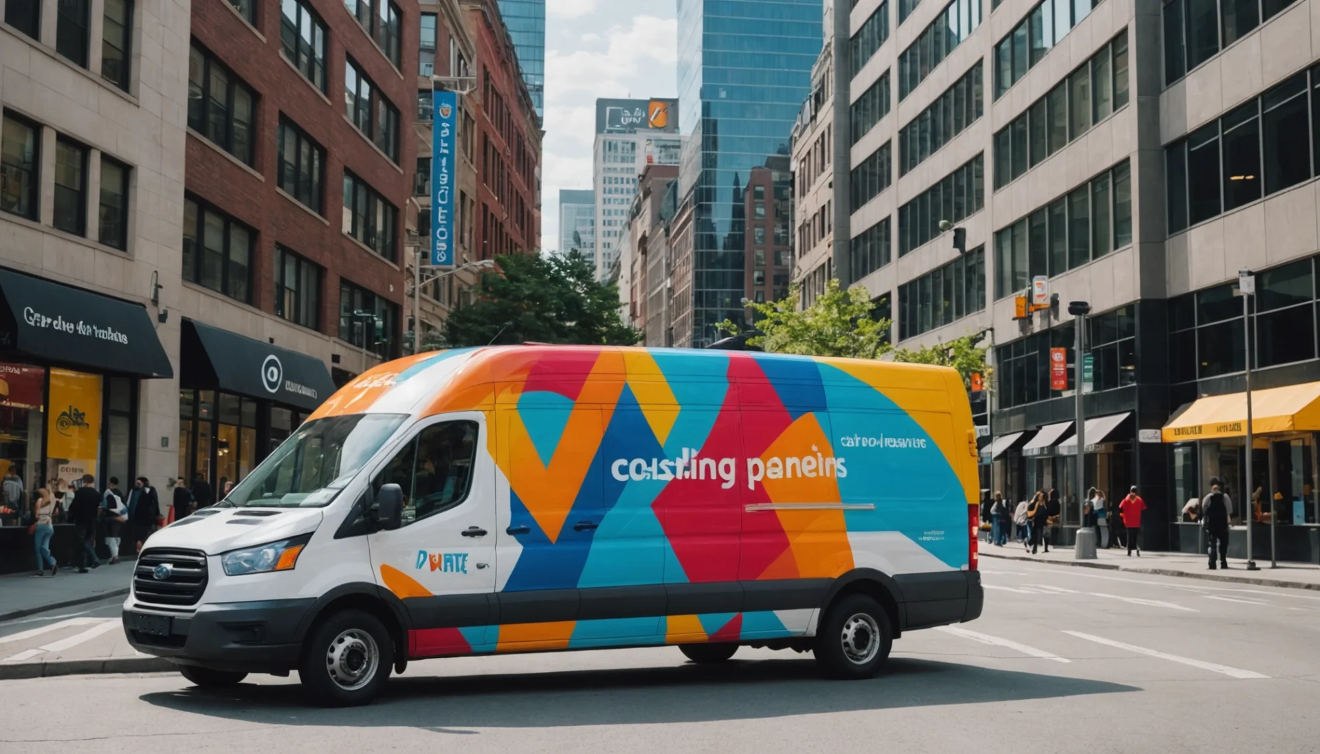 Flocage publicitaire sur utilitaire : attirer tous les regards en circulant chaque jour